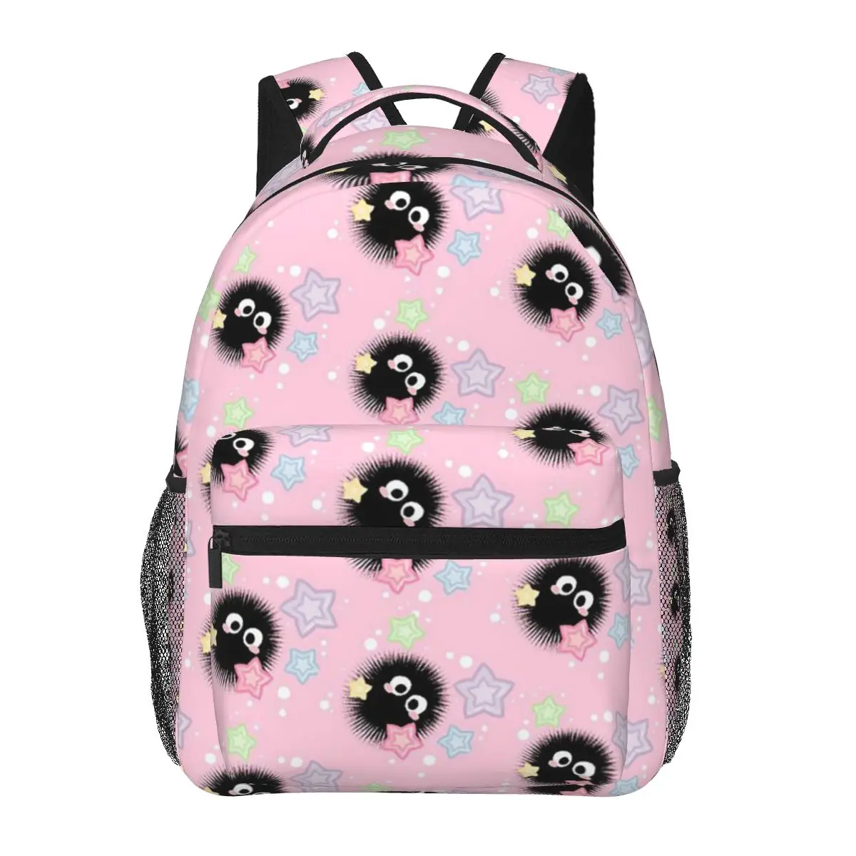 

Soot Studio Ghibli Backpacks Boys Girls Bookbag Students School Bags Cartoon Travel Rucksack Shoulder Bag Large Capacity