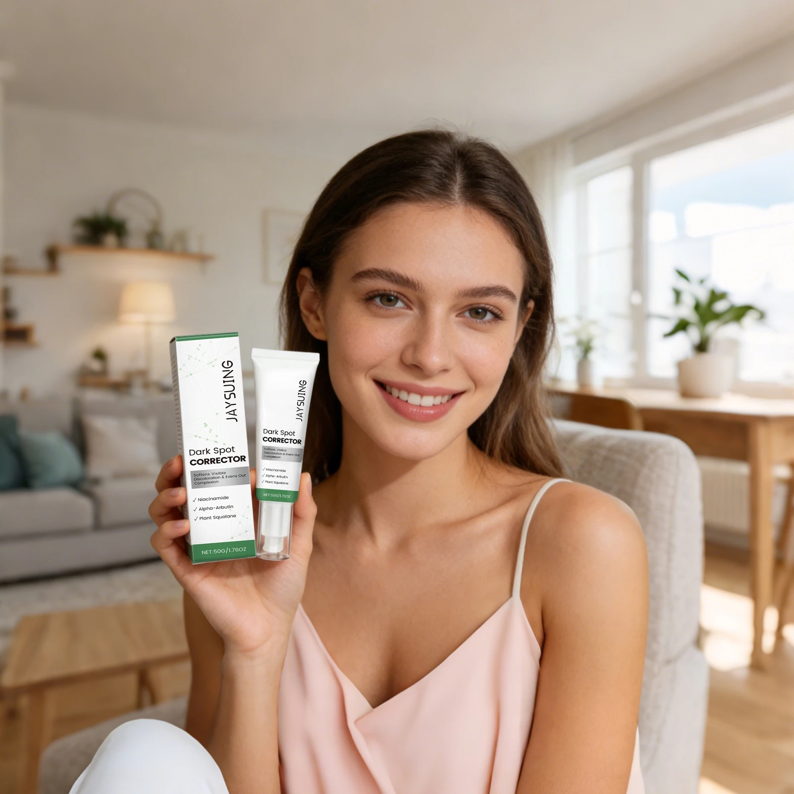 Niacinamide Arbutin Face Essence Cream Brighten Skin Even Face Tone Fade Dark Spots Repair Dull Skin Fast Absorb Skin Care Serum