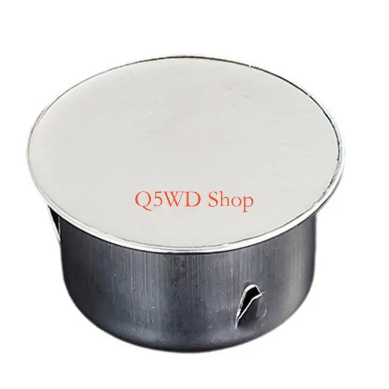 Q5WD Steel Sink Drain Cover Not Odor Clog Easy Cap Universal Pipe Seal Cover Multiple Size Easy Installation For PVC Pipe