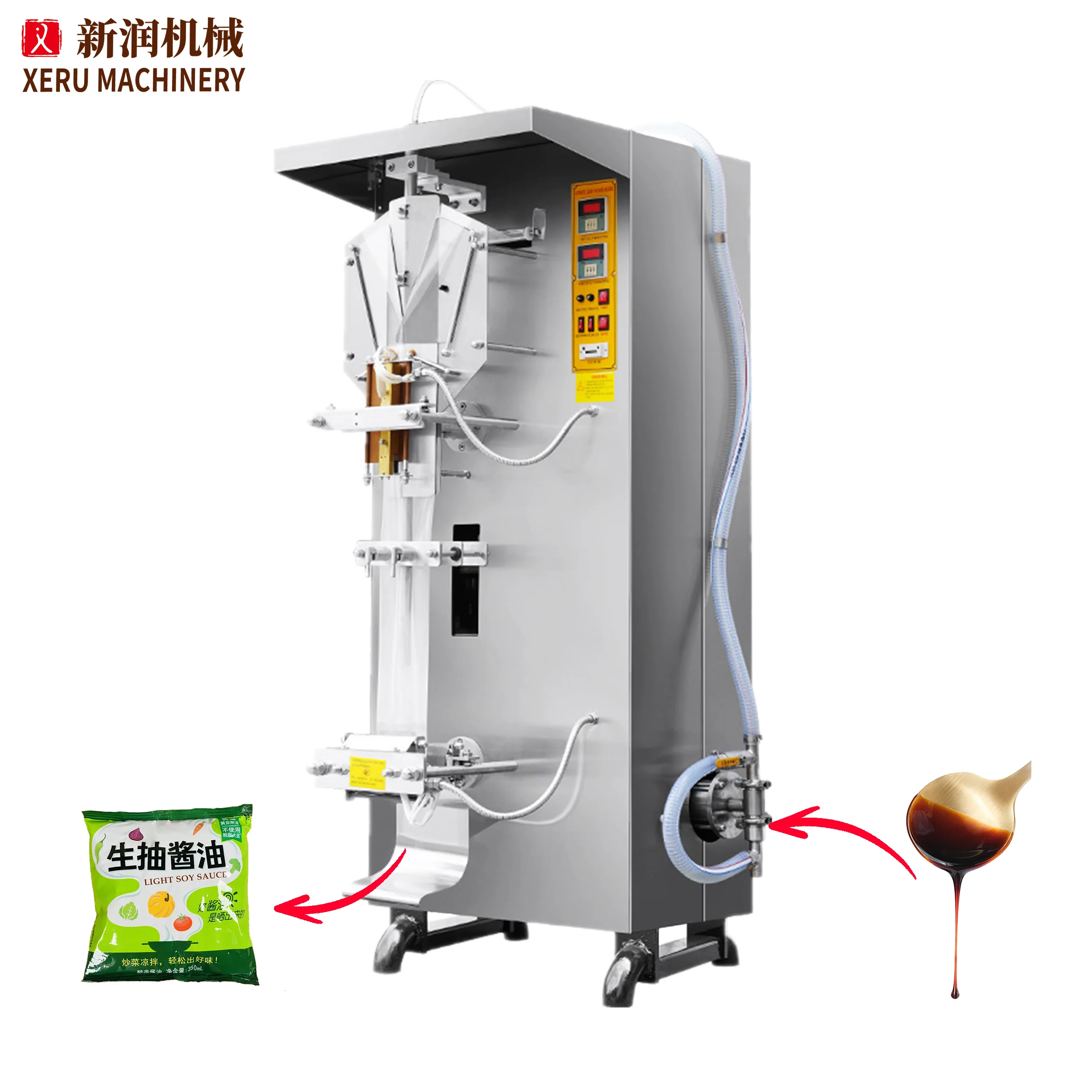 500ml Water Sachet Machine Small Sachet Water Coil Printing Machine Sachet Water Machine Packaging