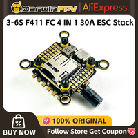 DarwinFPV 3-4S F411 FC 4 IN 1 30A ESC Quadcopter Stack