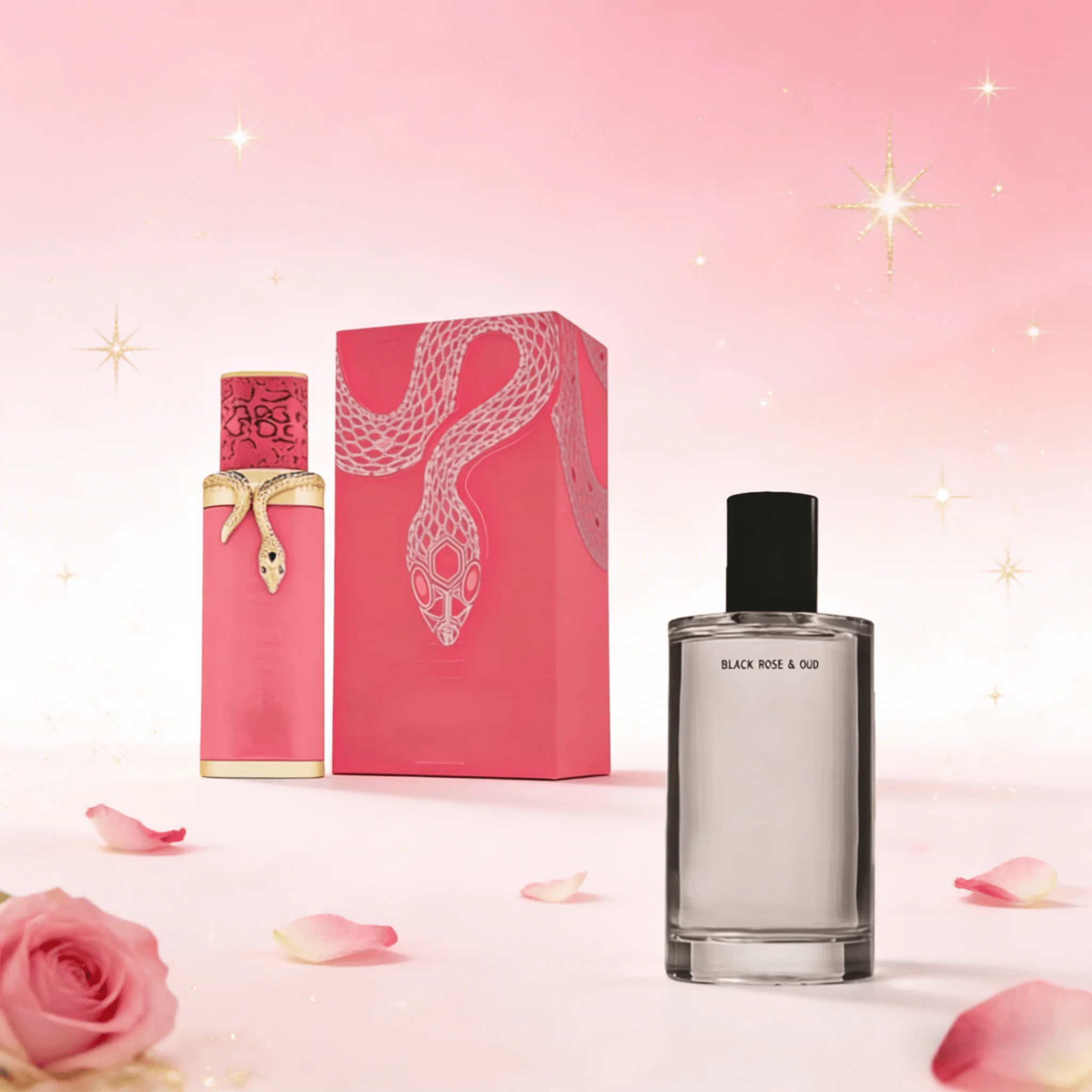 

Fragrance Avenue Vulcan Baie Unisex Eau de Parfum + Salt & Rock Body Mist - Black Rose & Oud Scent, Perfect gift