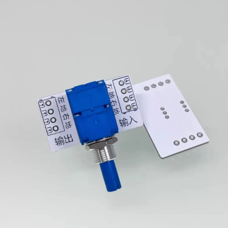 American bourns conductive plastic electric slotter 10k 50k 100k double electric slotter for audio audio only