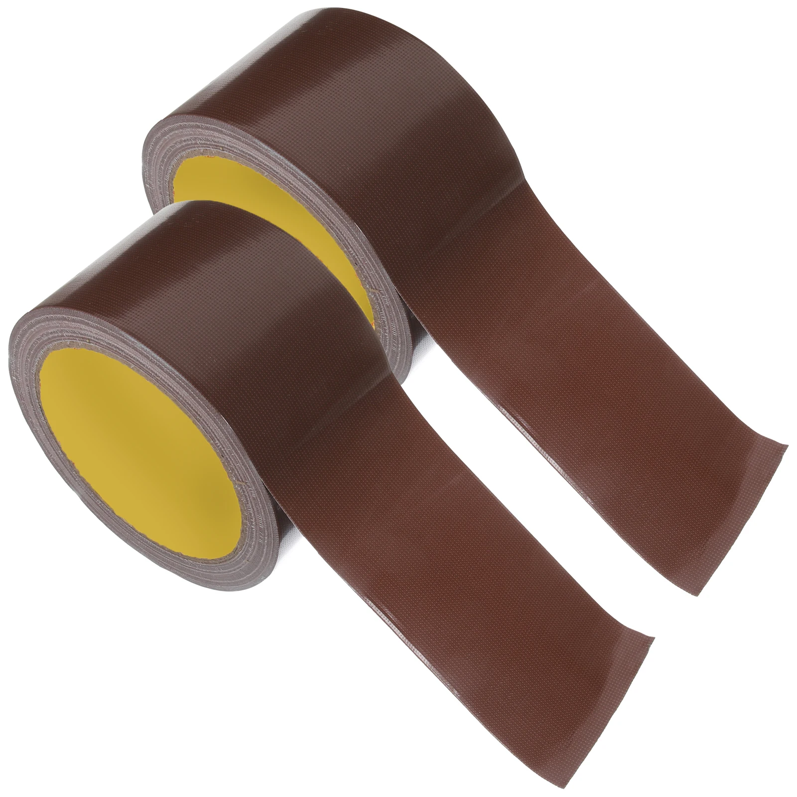 

2PCS Strong Adhesive Cloth Duct Tape Waterproof Carpet Floor Decorative Brown Packaging Single Sided DIY Stage Wax Oil Heat