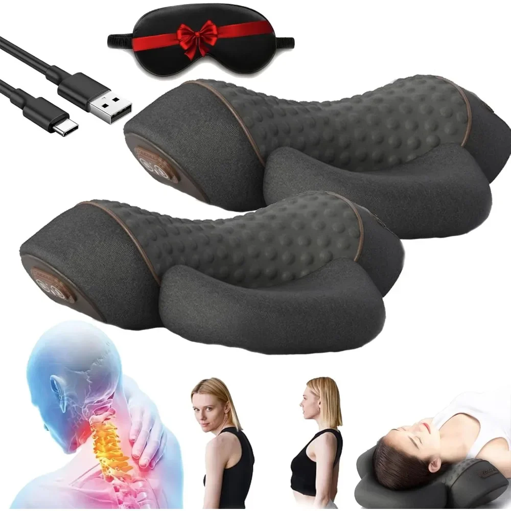 

Core Hero 3-in-1 Neck Massage Pillow,2025 New Fisiorest 3 in 1 Neck Massager, Fisiorest Neck Massager,