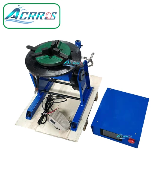 

Automatic Rotating Table PLC Welding Turntable Positioner With Stepper Motor