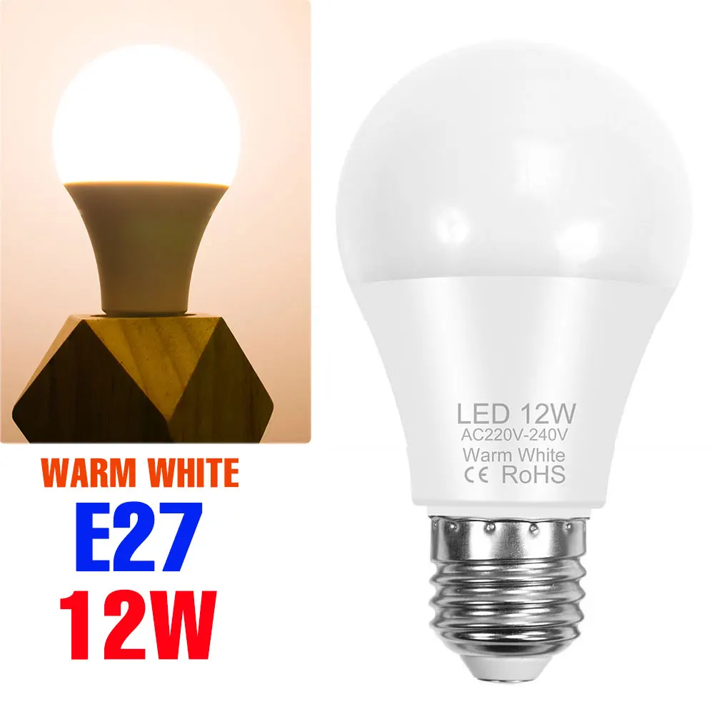 20W LED-lamp E27/E26 Plafondlamp E14 Kroonluchter Lampen AC220V Voor Thuis Slaapkamer Energiebesparende Zachte Verlichting Koel/Warm Wit