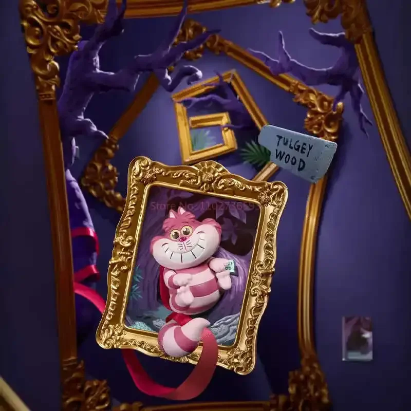 Oryginalne MINISO Disney Alice Art Museum Series Blind Box Figurki Księżniczek Dekoracje Urocze Prezenty Świąteczne - Dostępne od Ręki