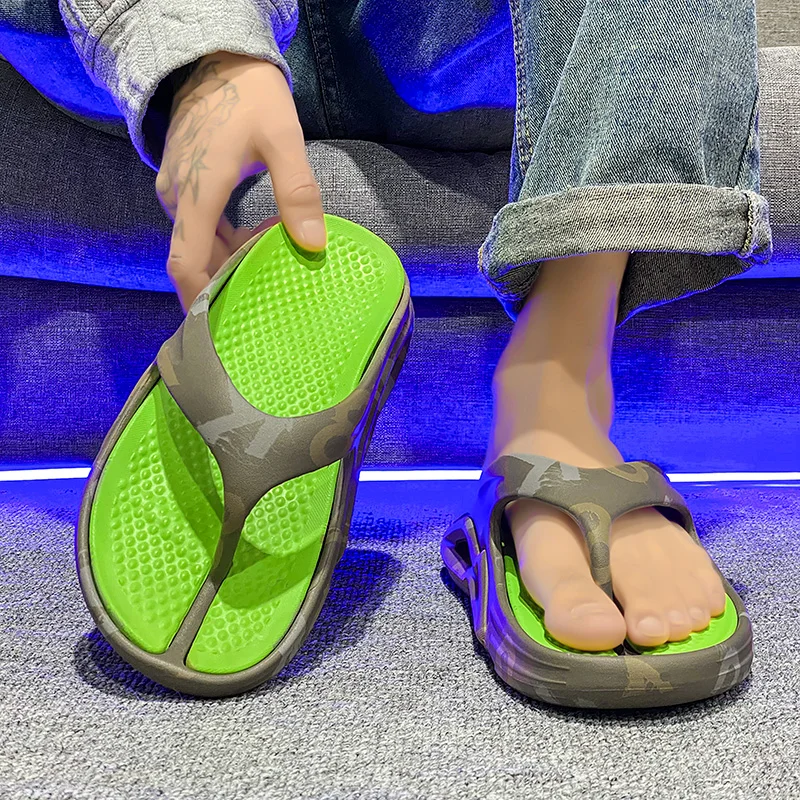 2025 New Soft EVA Men Slippers - Street Fashion Style Male review and price
