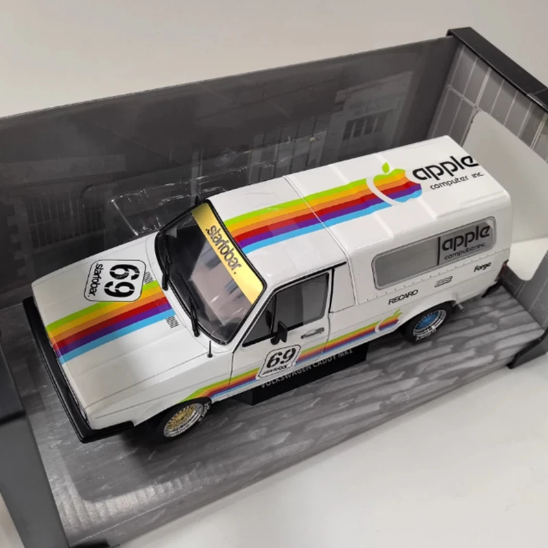 SOLIDOS – camionnette CADDY MK1 1/2, échelle 1:18, modèle de voiture de Simulation en alliage, Collection statique, jouet de vacances décoré, cadeau Souvenir