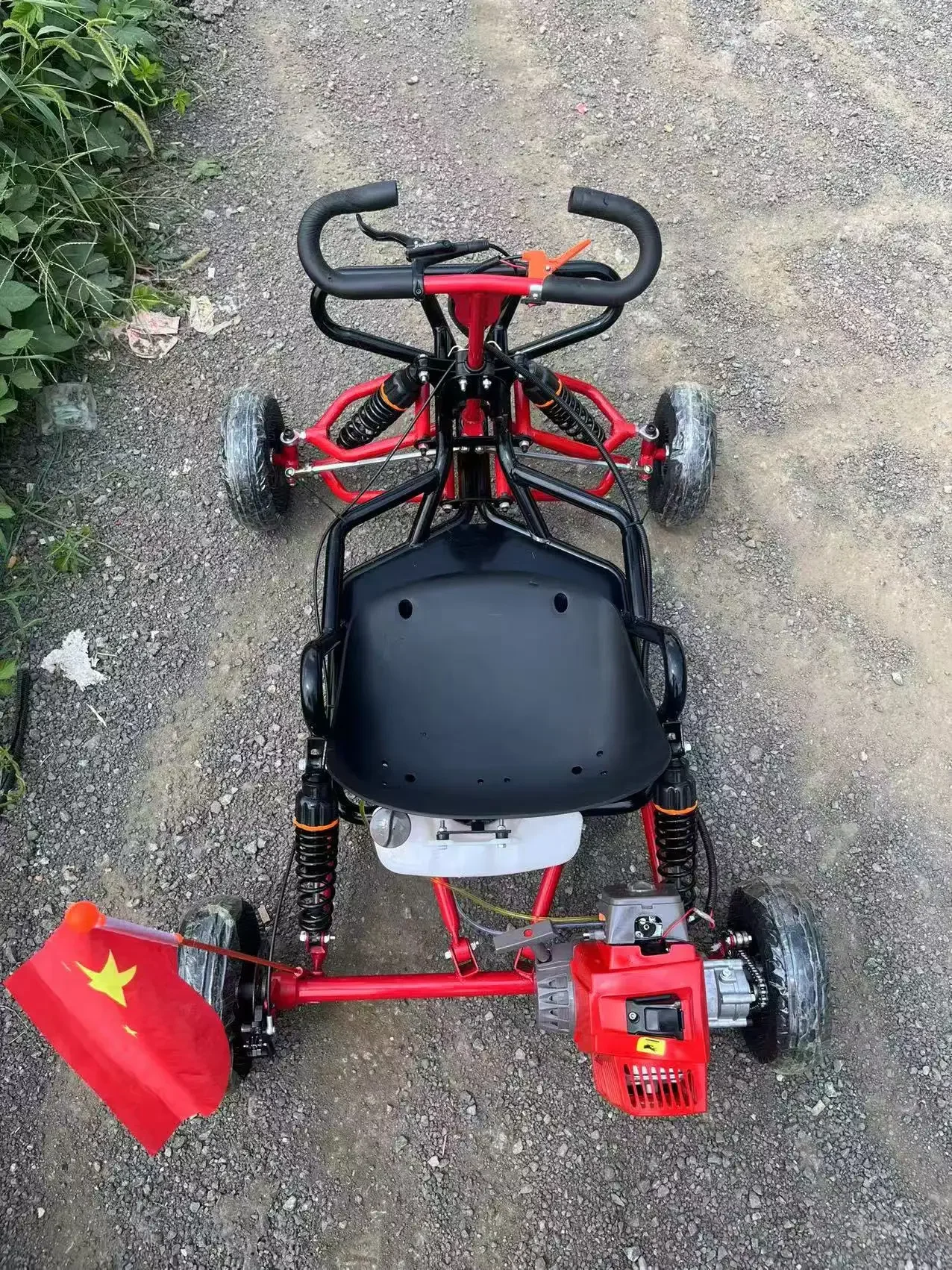 Adult Go-Kart for Speed Passion Experience the Thrill of Kart Racer with Engine Essential Parts & Accessories Included