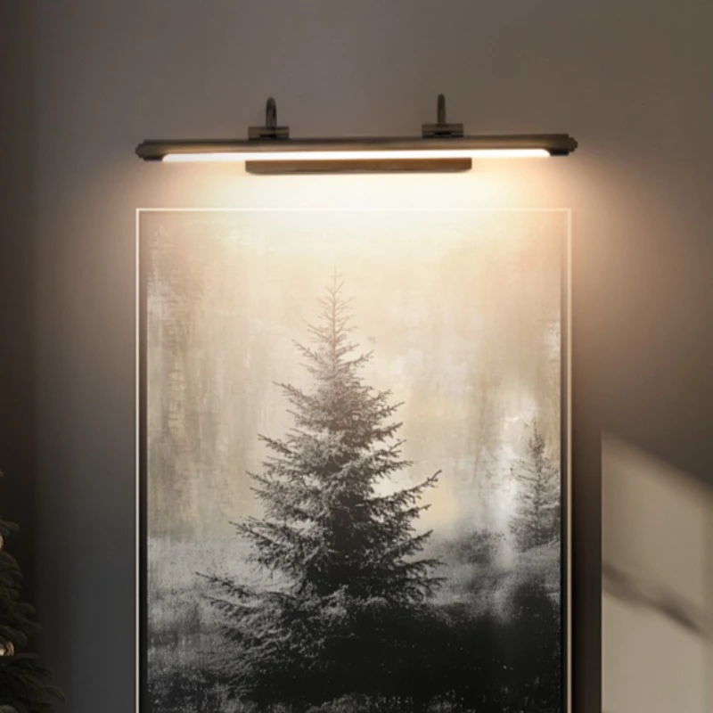 Modern LDE Bathroom Mirror Headlight Makeup Light  Wall Light  Adjustable Folding and Retractable Wall Light Above Murals Sconce