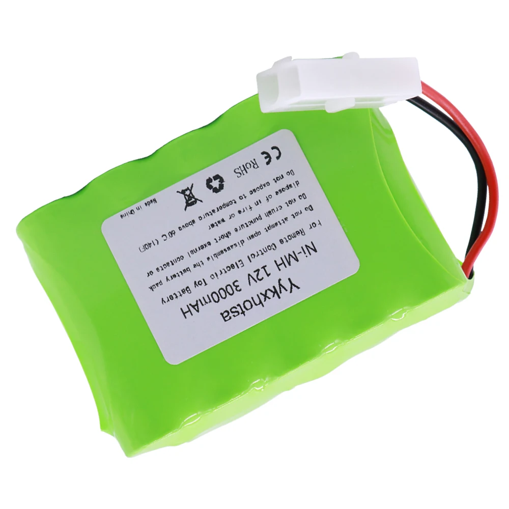 5 개/몫 12V 3000mAh NI-MH 더블 데크 배터리 타미야 플러그 10x AA Ni-MH 배터리 팩 RC 전기 장난감 RC 자동차 보트