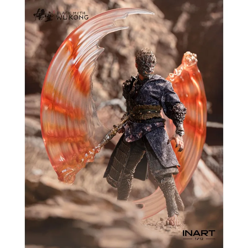 [En Stock] INART Original mito negro Wukong Tianming hombre conjunto de bronce edición de lujo 1/12 juego muñeca móvil modelo exquisito Toygift