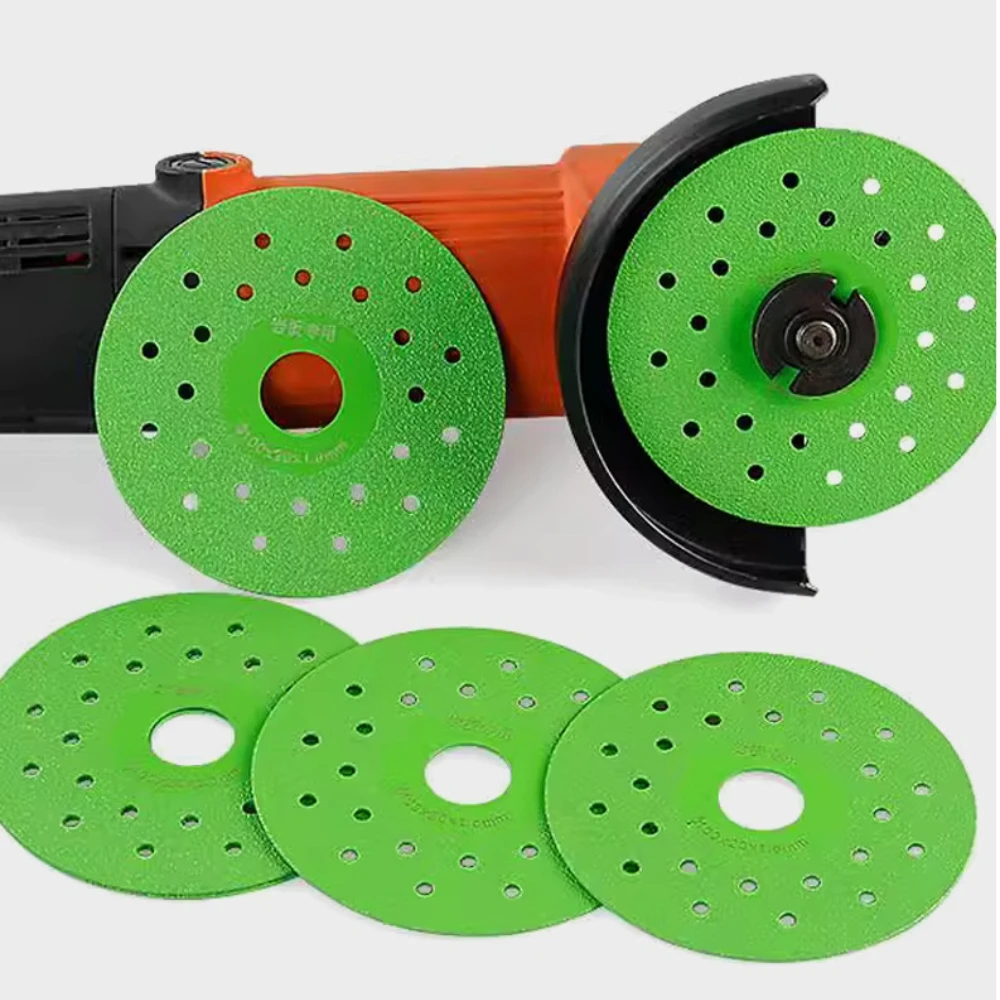 Super Thin Cutting Disc 4inch/100mm Diam for Porcelain Glass Ceramic Tile Marble Diamond Saw Cutting Blade for 100 Angle Grinder