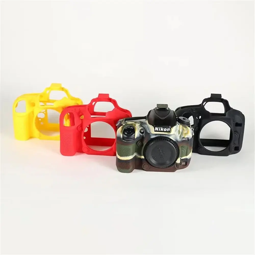 Soft Silicone Armor Body Case For Nikon D600 D610 Camera