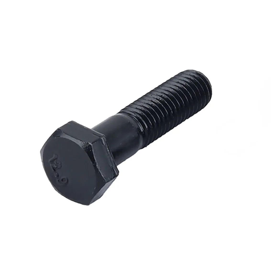 Half Thread Black Outside Hex Head Screw High Tensile Grade 12.9 Alloy Steel Metric Diy Screw Furniture Bolts Furniture Ship Sar