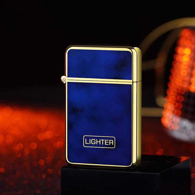 

New Metal Windproof Gas Personalized Creative Lighter Outdoor Portable Smoking Accessories High-end Men's Gifts