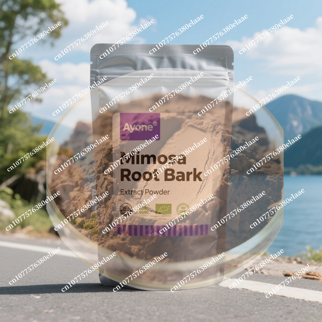 

Завод специализируется запечатанную упаковку No 256 MIMOSA ROOT EXTRACT для домашних поделок Праздничный яркий блестящий порошок