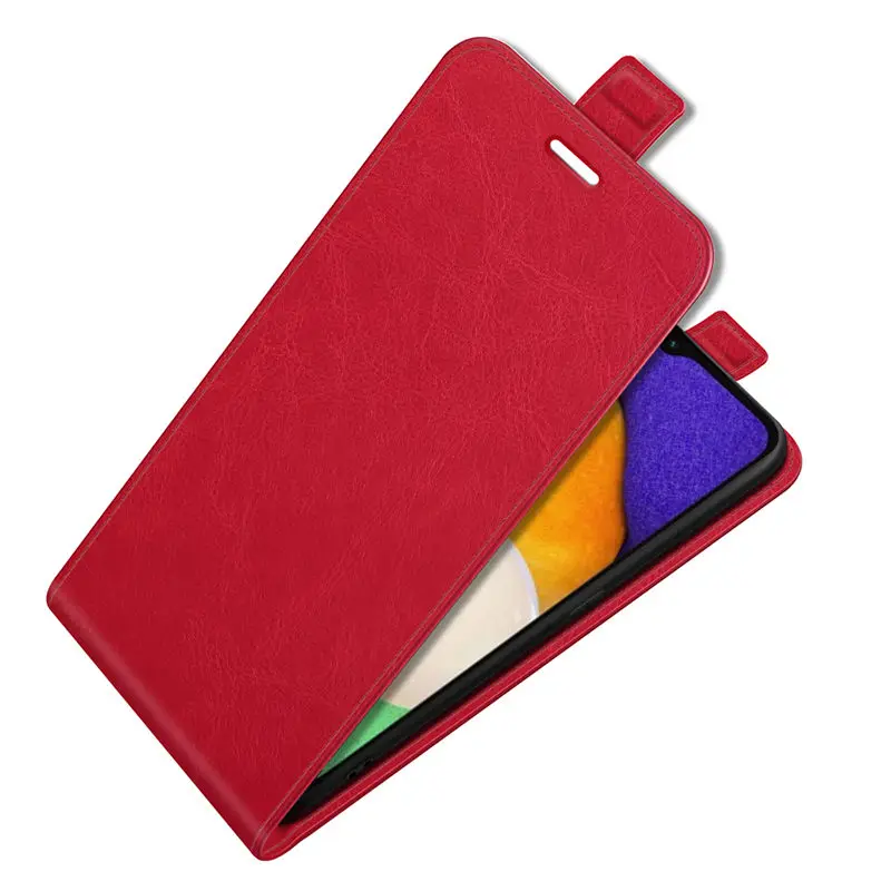 For Samsung Galaxy A13 Cover Phone Cases Flip Card Vertical Leather For A53 A33 4G 5G A73 A23  A04 A14 A34 A54 Capa чехол