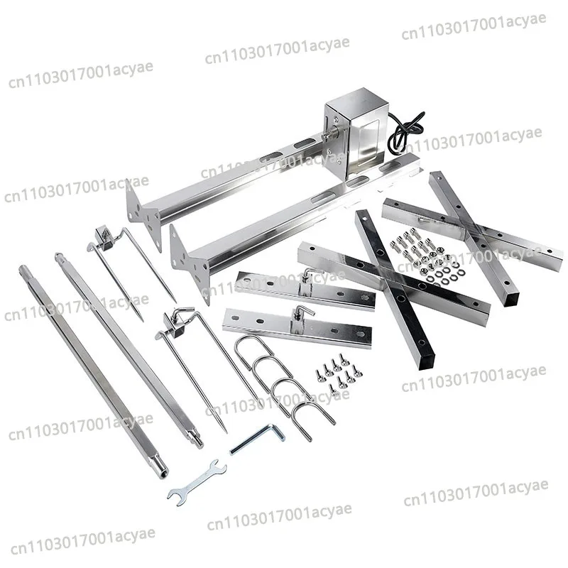 Barbecue Grills Commercial Stoves, Outdoor Garden Grills Charcoal Barbecue Tools Supplies, Stainless Steel, Folding, Non-Smoke