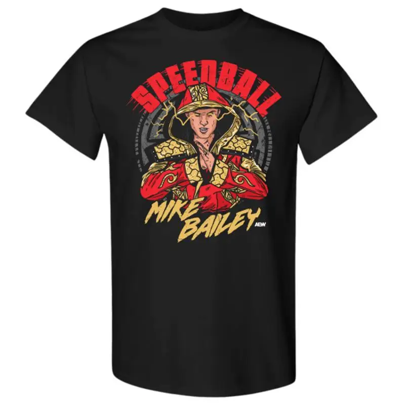 

Speedball Mike Bailey Catch Lightning AEW Official T Shirt