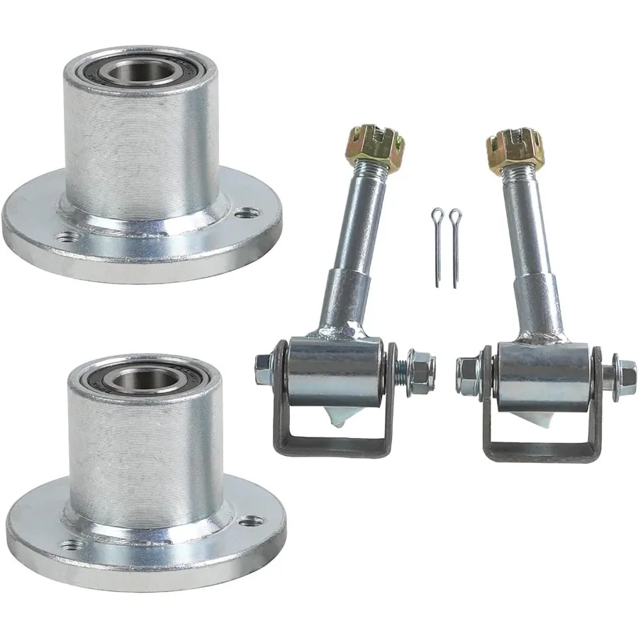 

Left Right Steering Spindle Front Axle Wheel Hub 17mm 3 Stud for ATV Go Kart Quad Drift Trike Buggy Bike - Durable Heavy-Duty S