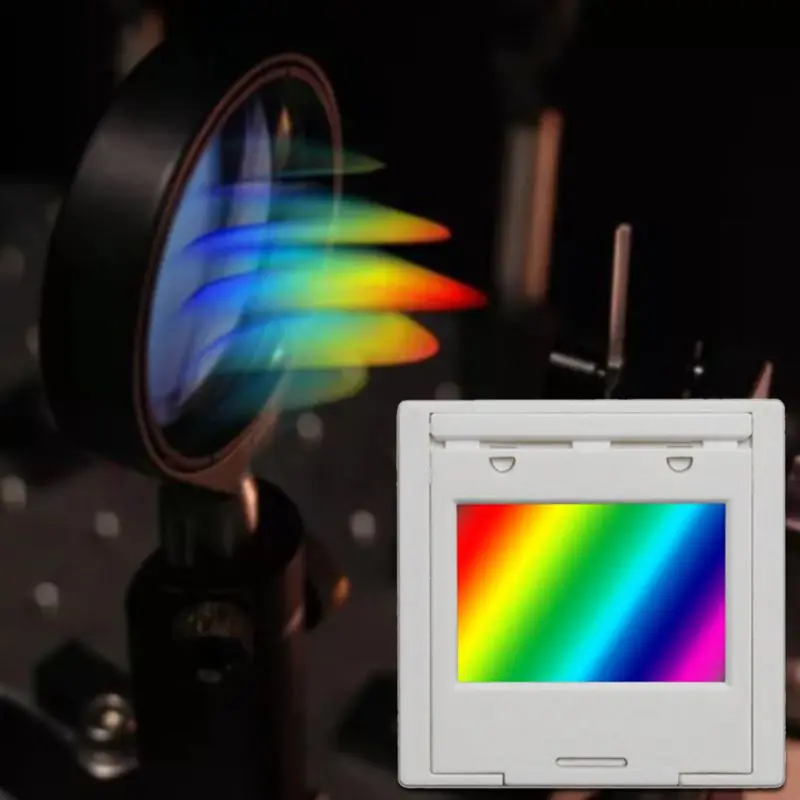Grade difração transmissão precisão com 50/100/300/600 linha 50x50mm encaixe para espectrógrafo 4 envio