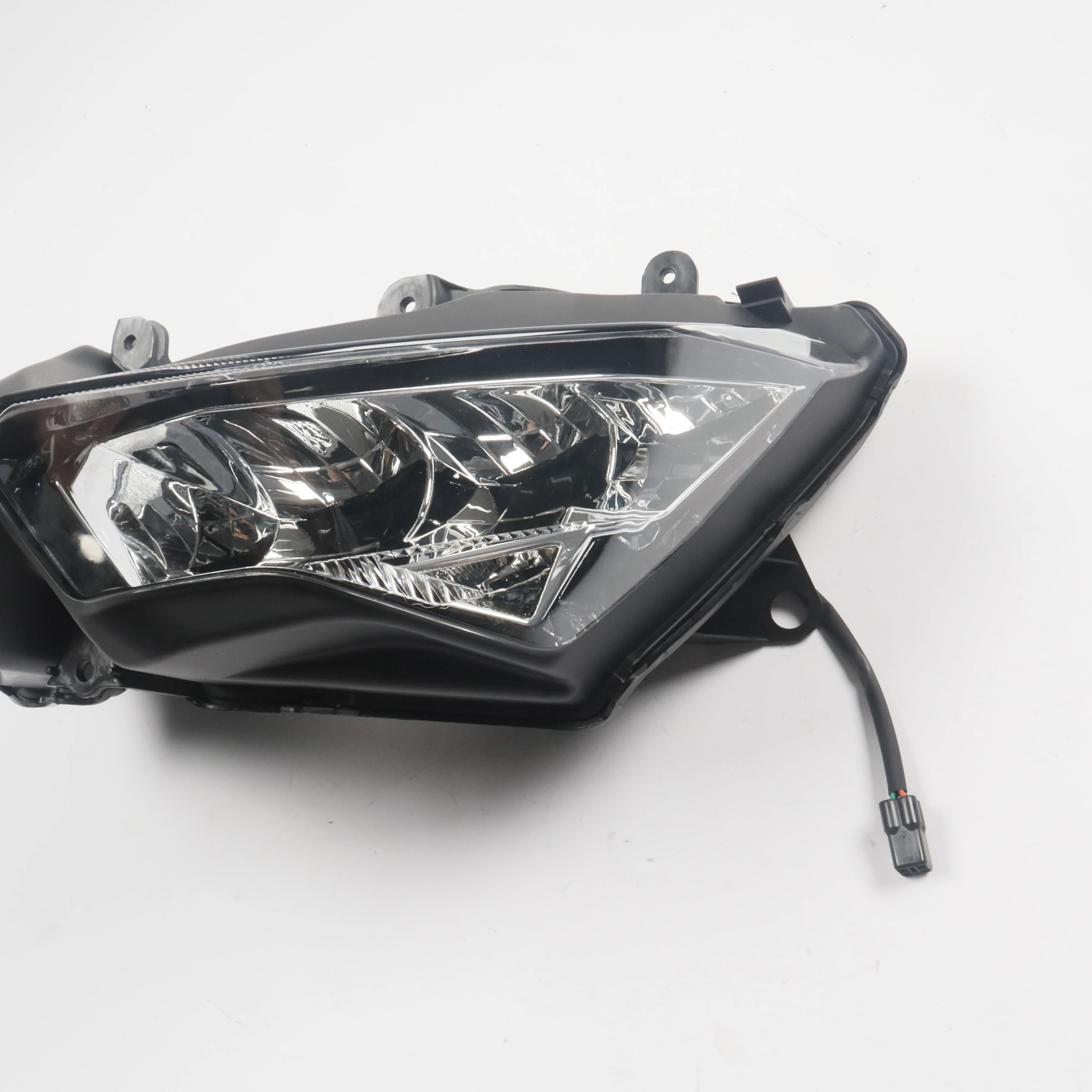 STLFHigh Quality2018 Edition Ninja400/Ninja250 Motorfiets Verlichtingssysteem Front LED Koplamp Lamp Montage met Clear ABS Lens