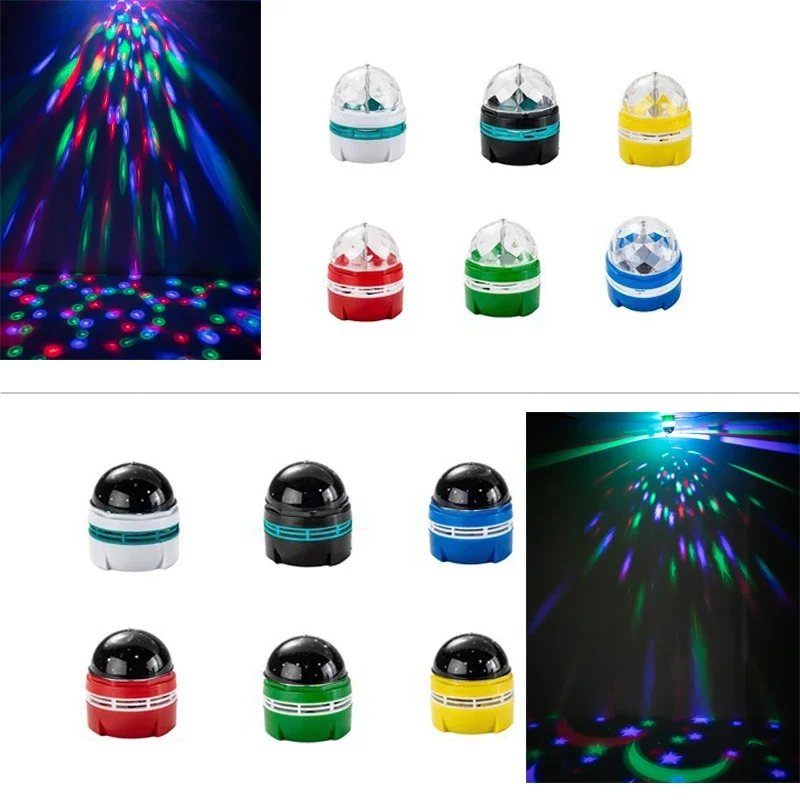 Xiaomi USB LED Night Light Star Galaxies Projector Colorful Rotating Night Lamp For Bedroom Party Christmas Decor Kids Gift