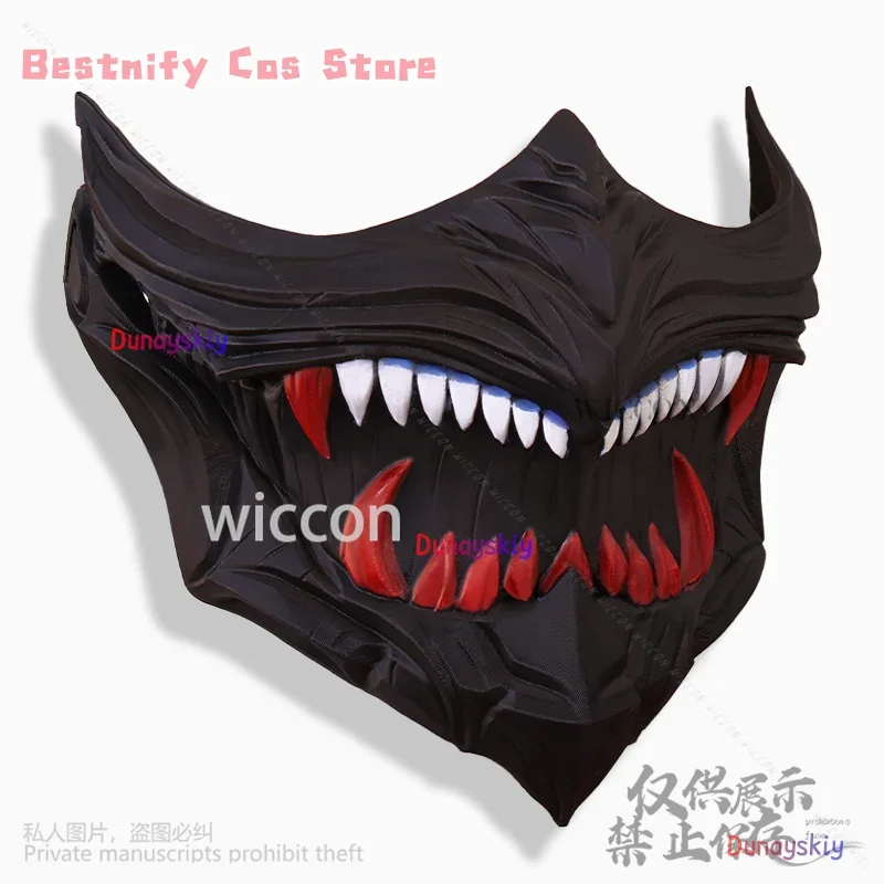 ملحقات قناع Cosplay3D لعبة الرسوم المتحركة NINJA GAIDEN 4 كوسبلاي للهالوين وعيد الميلاد زي أسود من حمض البوليلاكتيك Cus