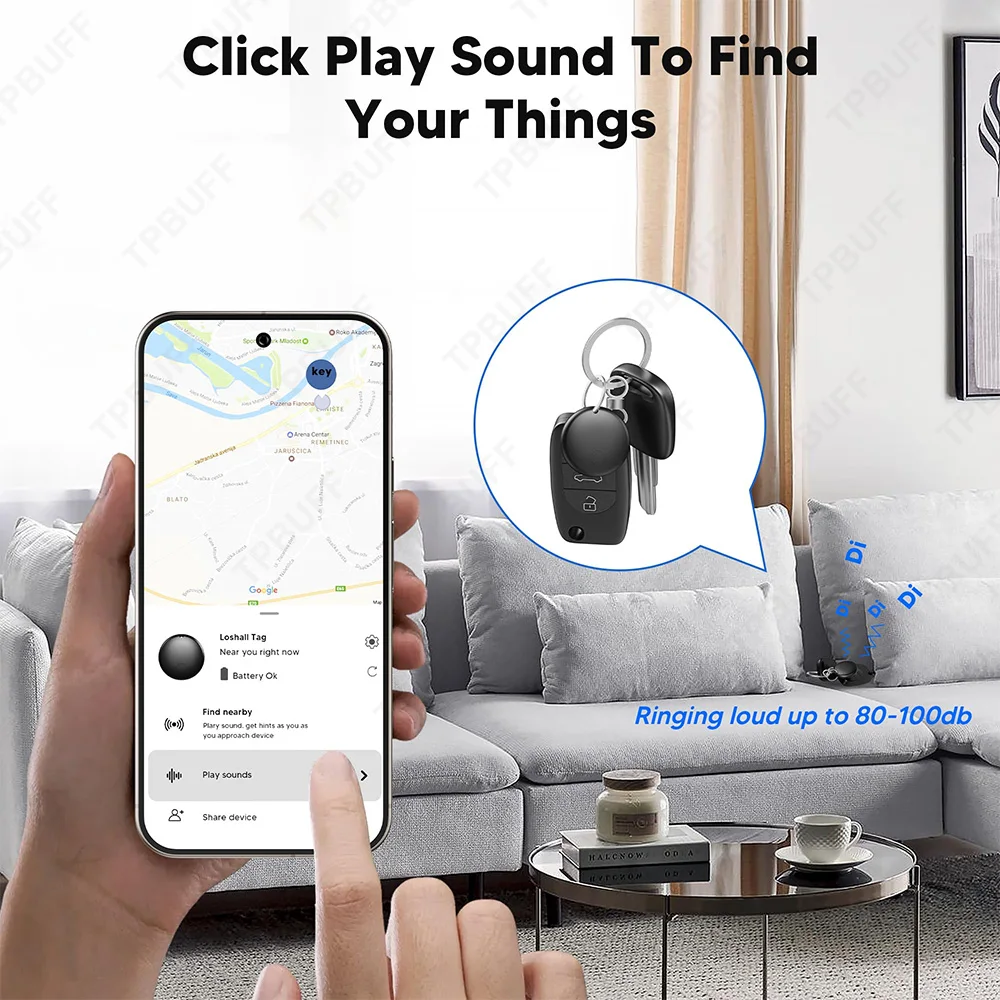 جوجل العثور على علامةي لتحديد المواقع المقتفي المحمولة لتحديد المواقع المقتفي مكافحة خسر إنذار لتحديد المواقع الأطفال جوجل Airtag أندرويد IOS لتحديد المواقع للدراجات