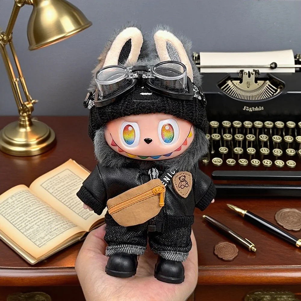 

For Labubu Doll Clothes Jacket Doll Clothes Color Dolls Accessories Cute Decoration Fashionable