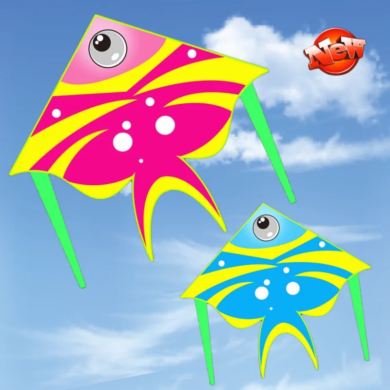 free shipping clown kite flying outdoor toys children kites ripstop nylon fabric koinobori ikite koi wind kites for acrobatics