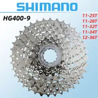 Shimano Alivio M4000 HG400-9 9 Speed Bike Cassette MTB Mountain Bicycle Freewheel HG400 9S 11-25T 11-28T 11-32T 11-34T 12-36T