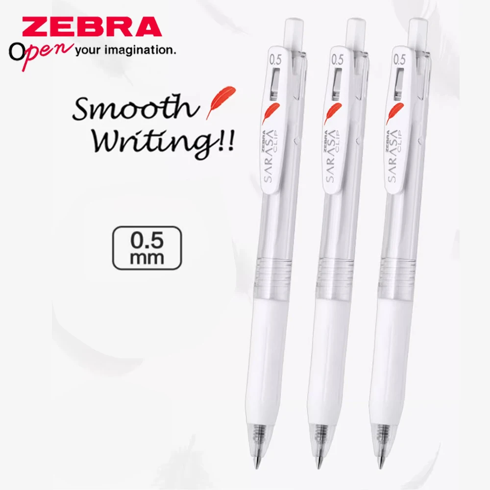 

Набор японских гелевых ручек с зеброй JJ99, красные корни, красные перья, черные JJ15, детские размеры 0,5 мм, милые Канцтовары для школы и офиса