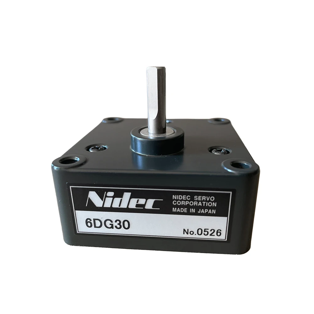 

High Efficiency Gearbox 6DG30 30:1 Gear Ratio For Nidec DC Miniature Mo-tors Metal Gear Reducer