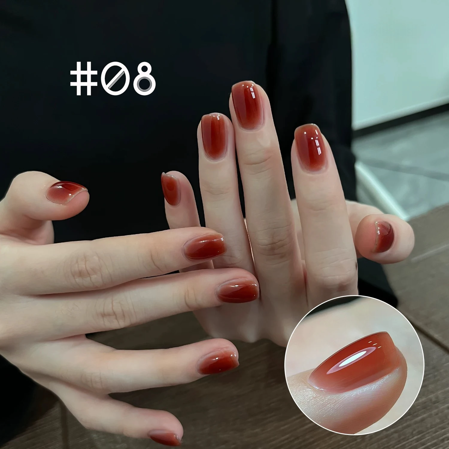 1-12 stücke WS Alle Saison Eis Transparent Braun Rosa Weiß Gel Nagellack Gel Weiß Melad Phototherapie Gel Nagel salon Hause DIY – Detail 11