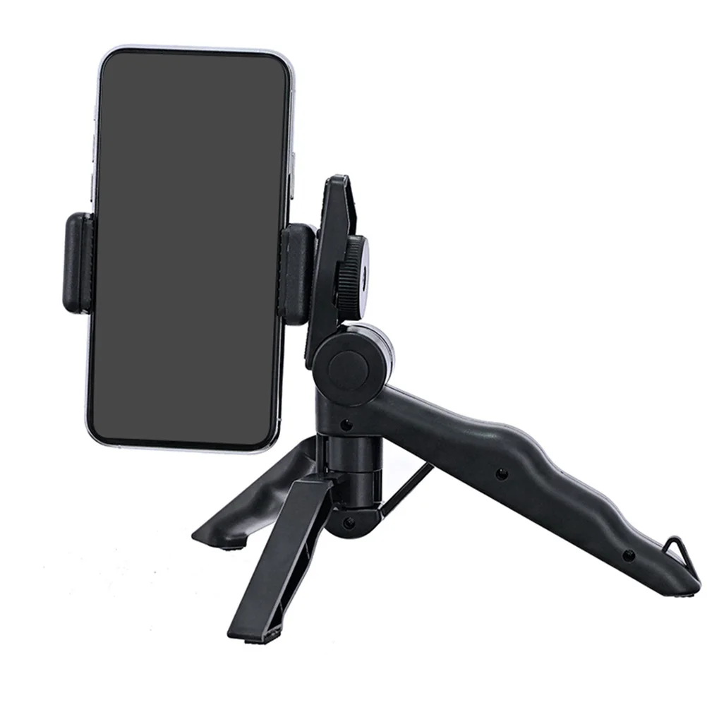 

2Pcs Handheld Tripod for Phone and Camera Mini Stand with Adjustable Angles Compact Travel Mount for Live Streaming Video Calls