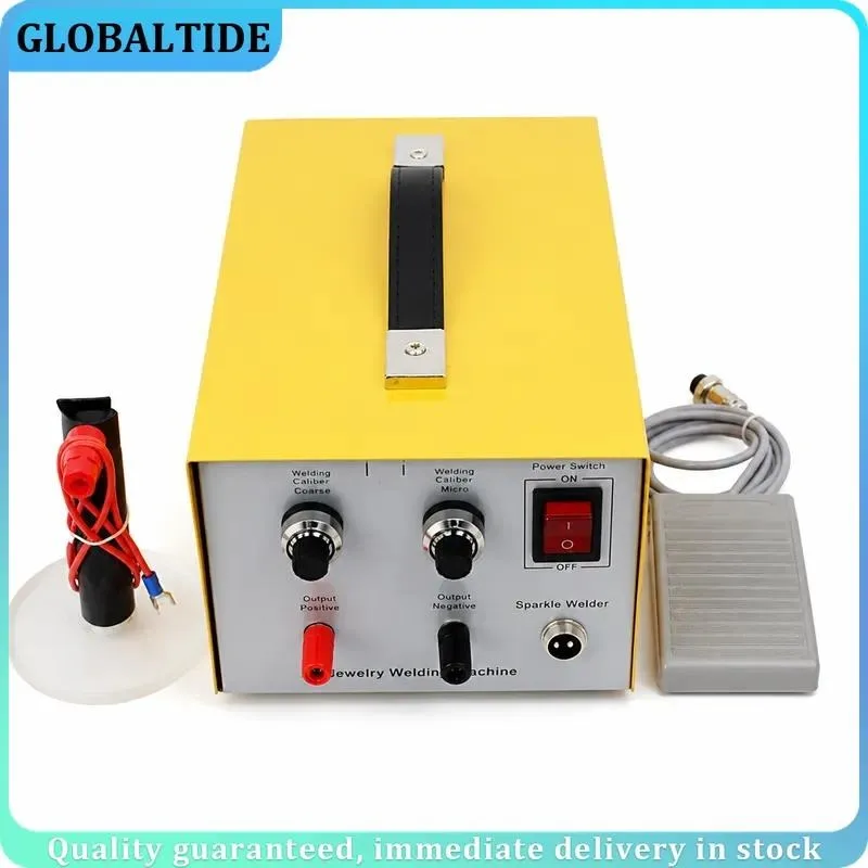 220V 30A Handheld Pulse Spot Welder Gold Silver Jewelry Processing Tools High Density Welding Machine for Metal Repair DIY