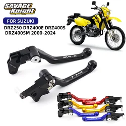 2024 DR-Z 400 CNC Pivot Brake Lever Clutch Levers For Suzuki DRZ250 DRZ400E DRZ400S DRZ400SM DRZ 400 E/S/SM DR-Z400 2000-2023