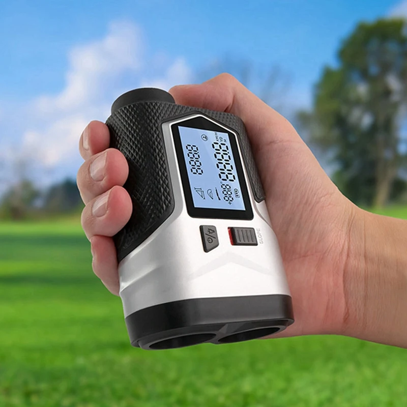 ARTBULL Lockable Flagpole Golf Rangefinder Outdoor Vibration Rangefinder Golf Tool With A Range Of 650 Meters Golf Rangefinder