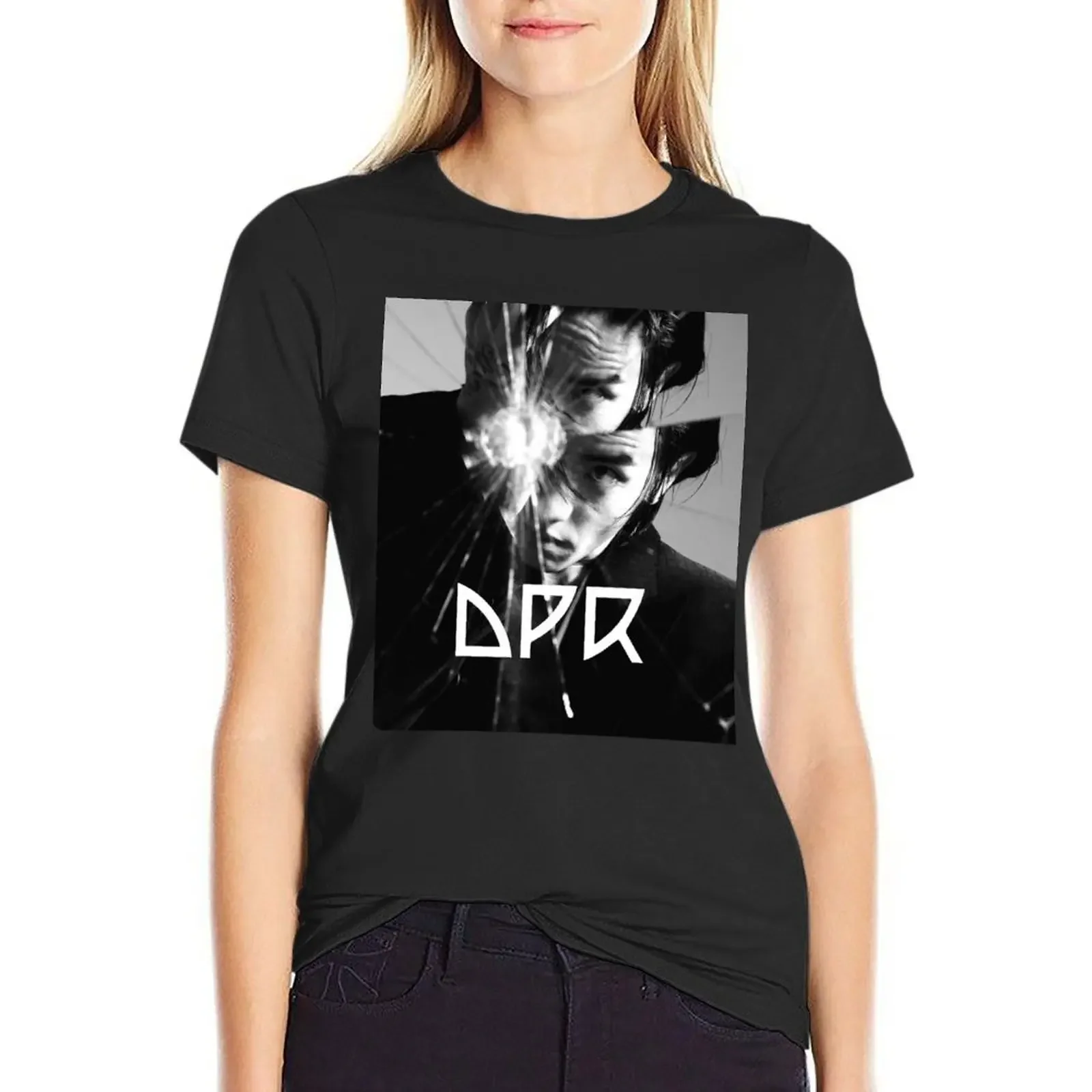 

DPR3 of DPR World IAN American T-shirt Female clothing funny workout shirts for Women loose fit