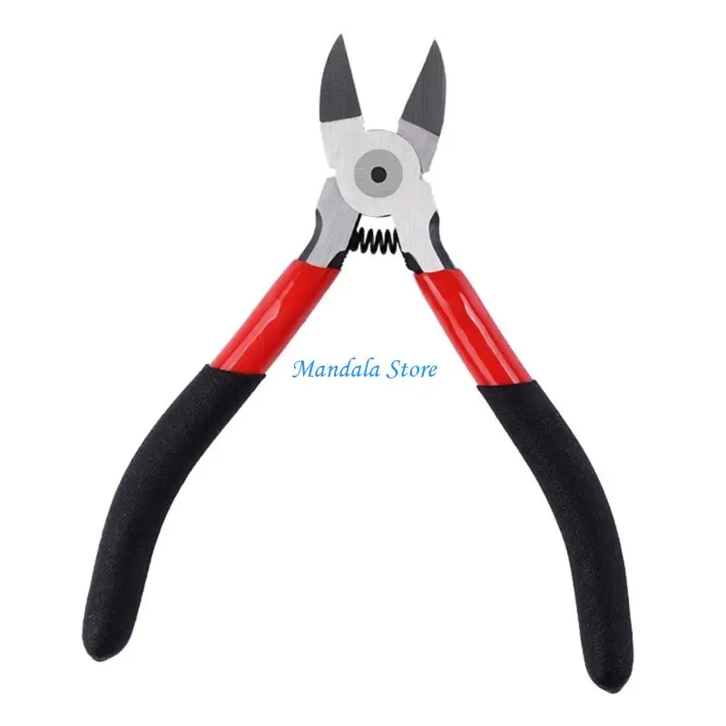 U2JC Flush Cutters Ergonomic Grip Functional Metal Clippers For Electrical Projects
