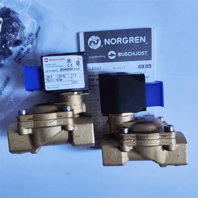 Two-position TWO-way  8240200.9101 for  BUSCHJOST NORGREN Solenoid VALVES