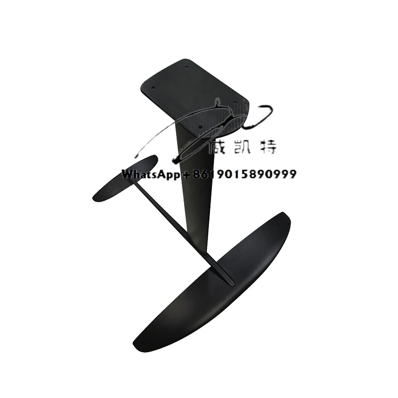 KUYO FUN الرياضات المائية GY01 1077sqcm كامل الكربون أجنحة صغيرة تصفح الألومنيوم Hydrofoil Efoil تصفح احباط مجلس ضخ ركوب الأمواج