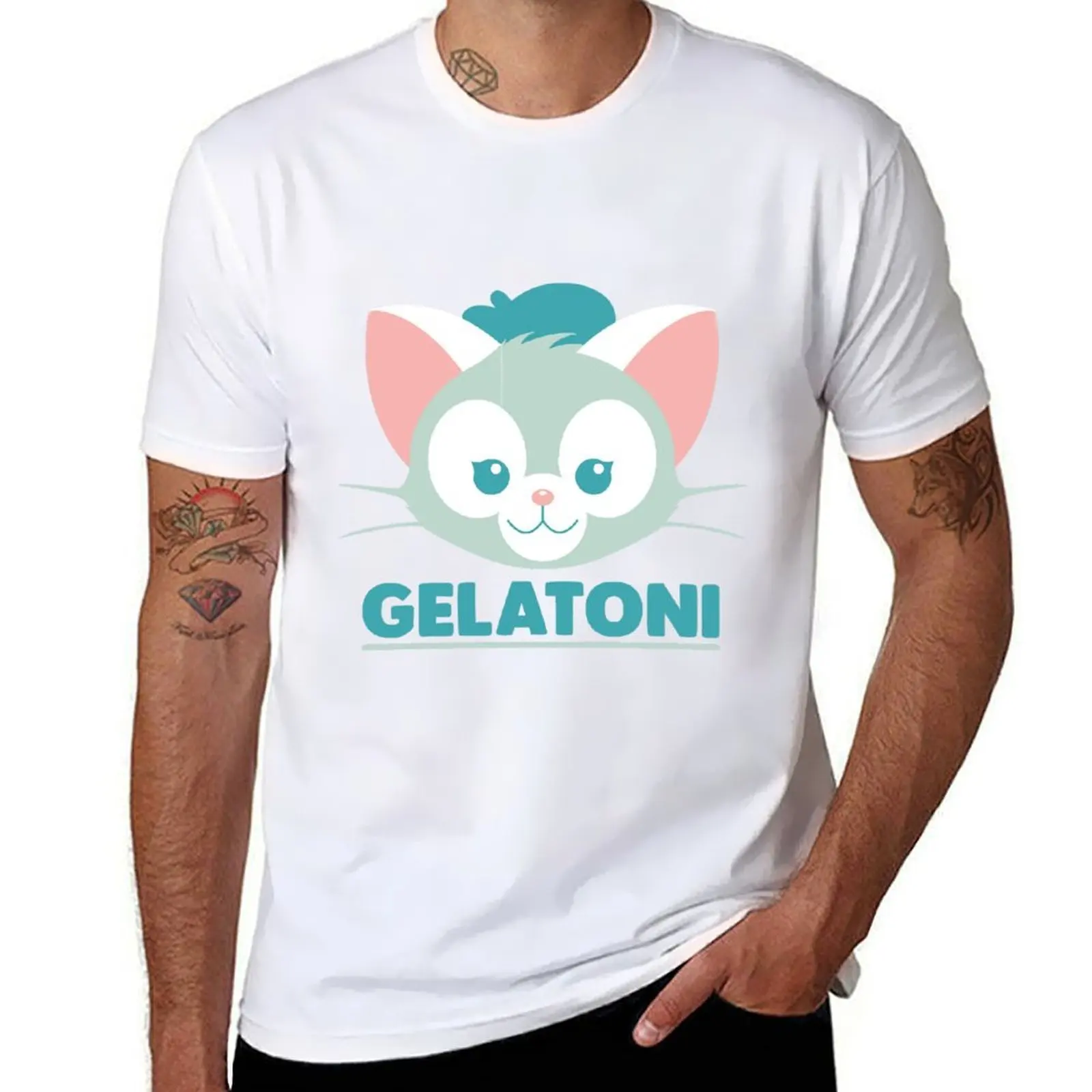 

Gelatoni T-Shirt anime t shirts oversize man t shirts graphic T-Shirt