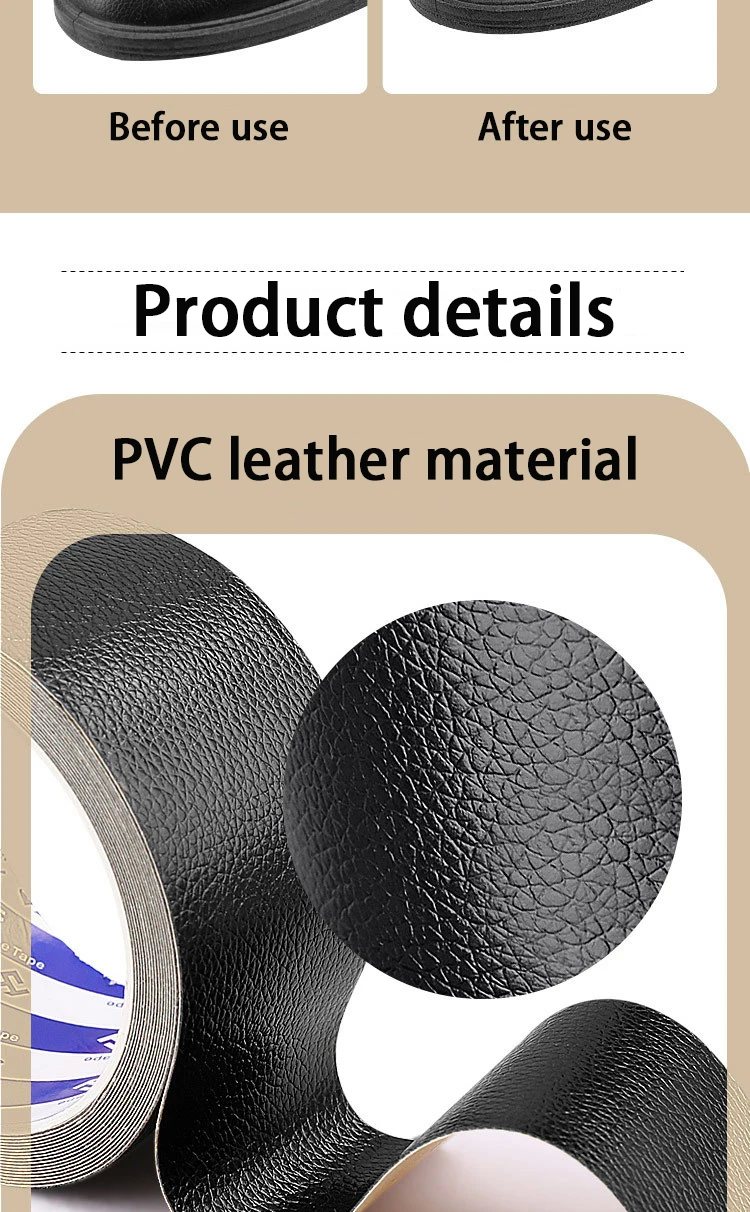 1 Rolle Leder-Patche, Sneaker-Fersenschutz, Leder-Einlegesohlen-Patches, selbstklebende Patches, Fersenreparatur, Fußpflegeprodukte – Detail 5