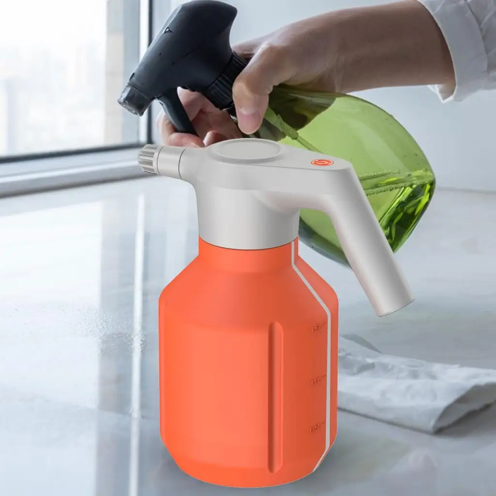 

1.5L Electric Sprayer Bottle Plant Watering Devices Gifts Electric Plant Mister Spray Bottle for Window Cleaning Car Washing