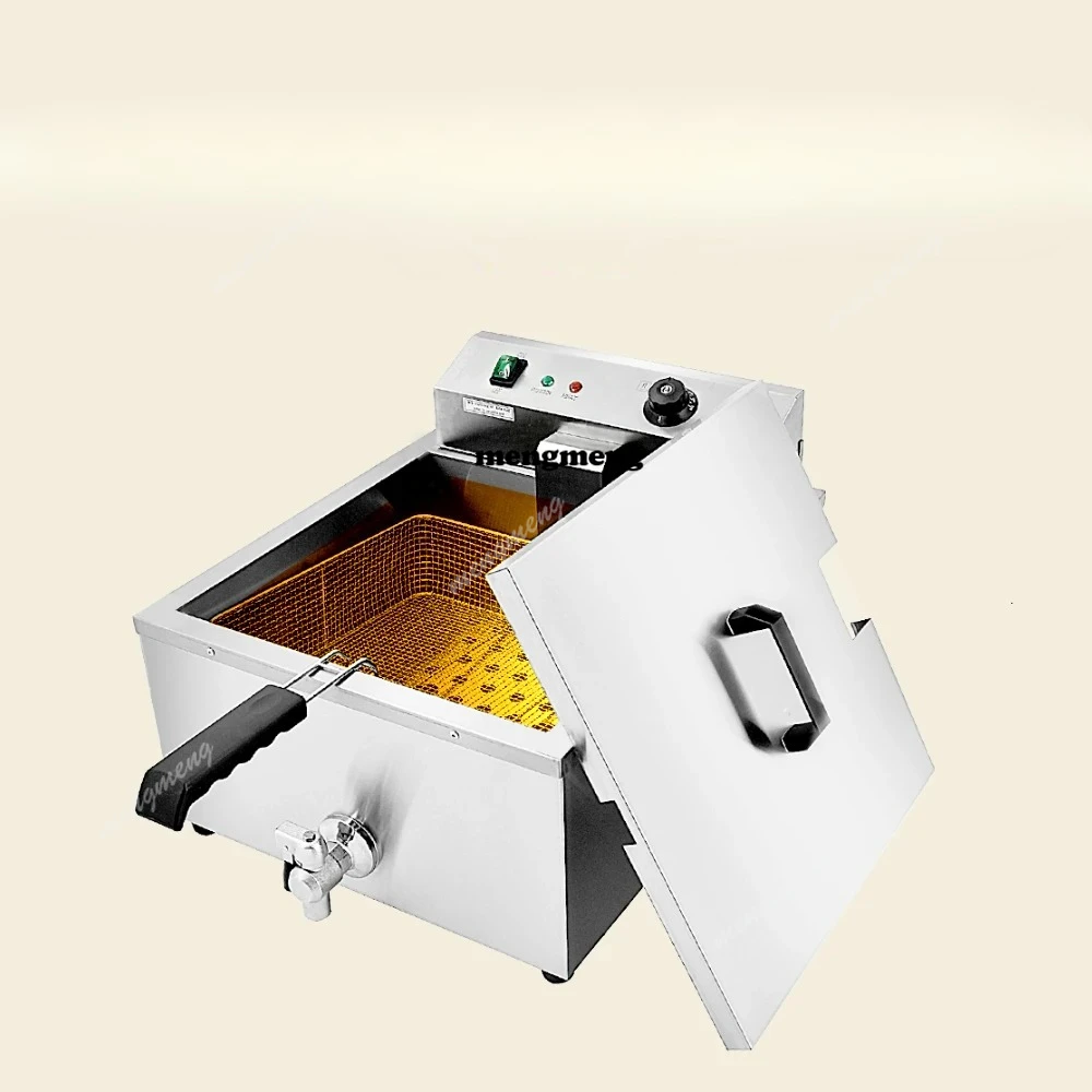 Factory Direct Sale Fryers Stainless Steel Commercial Used 18L Electric Deep Fryer For Sale